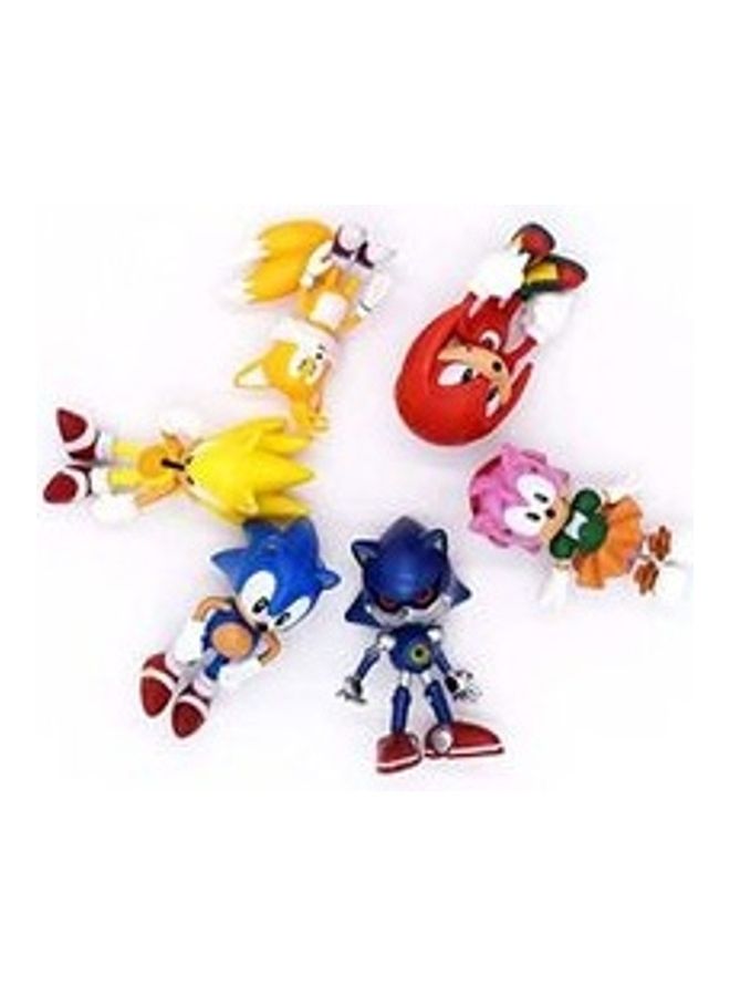 Dubkart 6-Piece Sonic Inspired Action Figures 6cm - Image 3