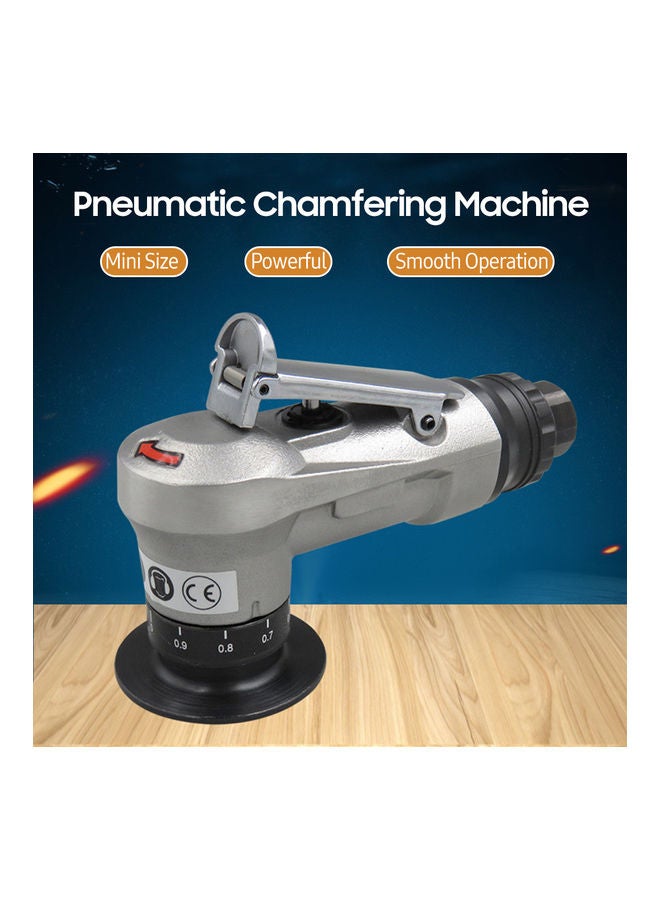 Generic - Mini Pneumatic Chamfering Machine for Trimming Deburring Silver 16.00 X 5.00 X 10.00cm - Image 1