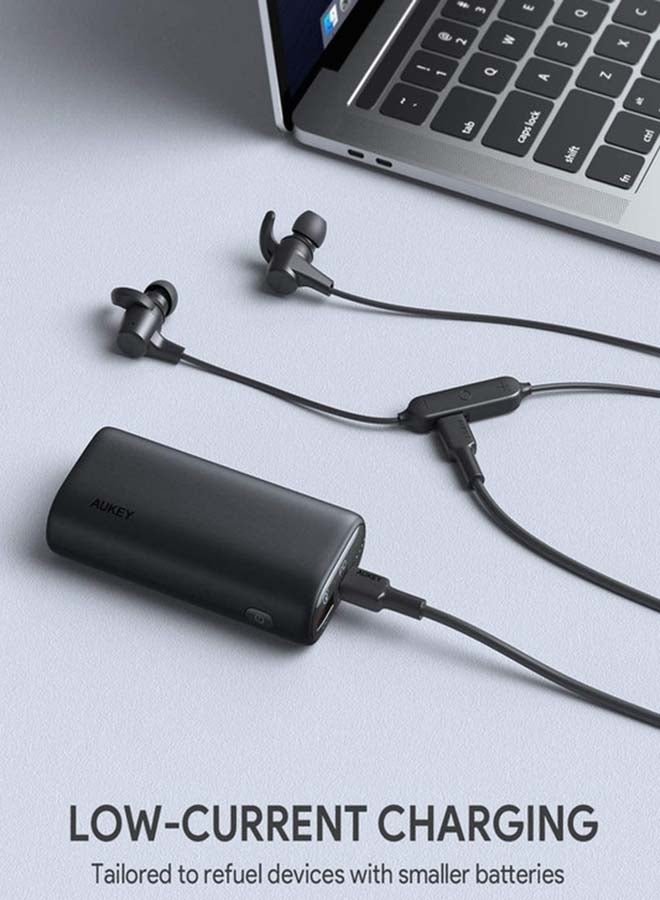 أوكي باور بنك سبرنت جو ميني بخاصية توصيل الطاقة بمنفذ USB-C بقدرة 18 وات طراز PB-Y36 أسود - Image 2