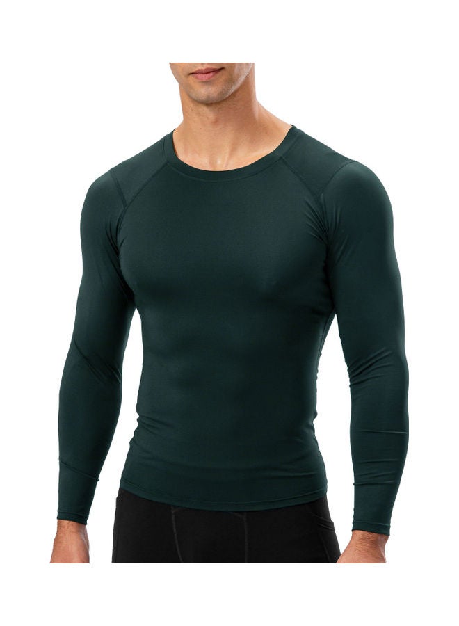 Generic Men Long Sleeve Sport T-Shirt S  - Image 1