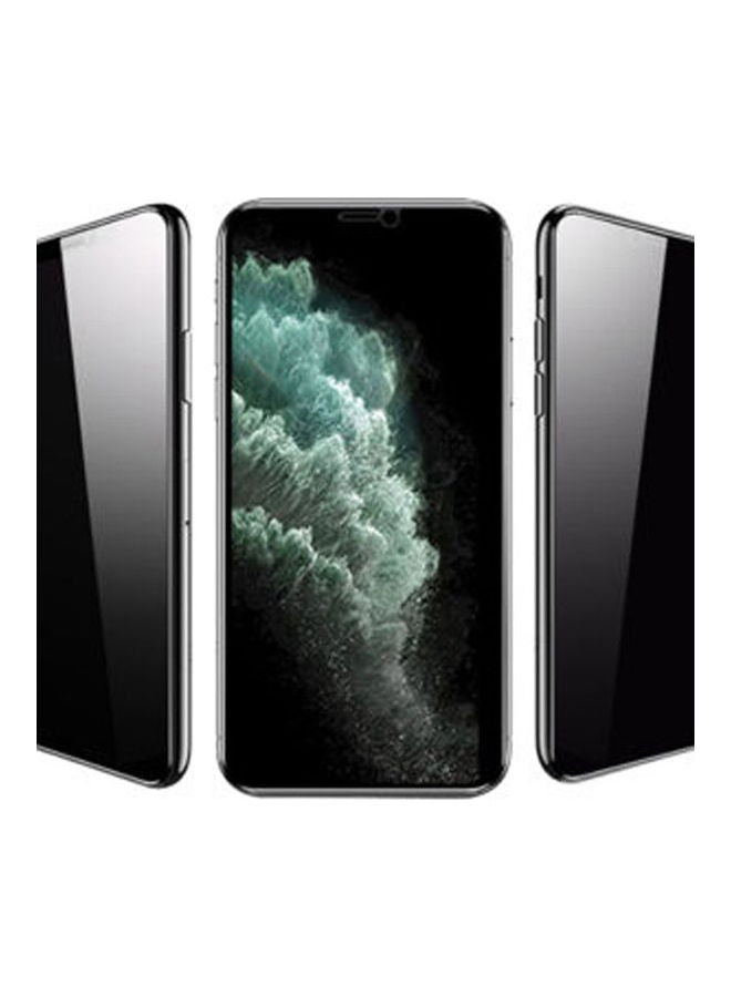 روكروز 2.5D Full Cover Privacy Tempered Glass (Reinforced )For iPhone 11 Pro / X / XS Black 