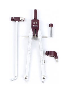 Aristo College Rapid Adjustment Compass Red/Clear  - Image 1