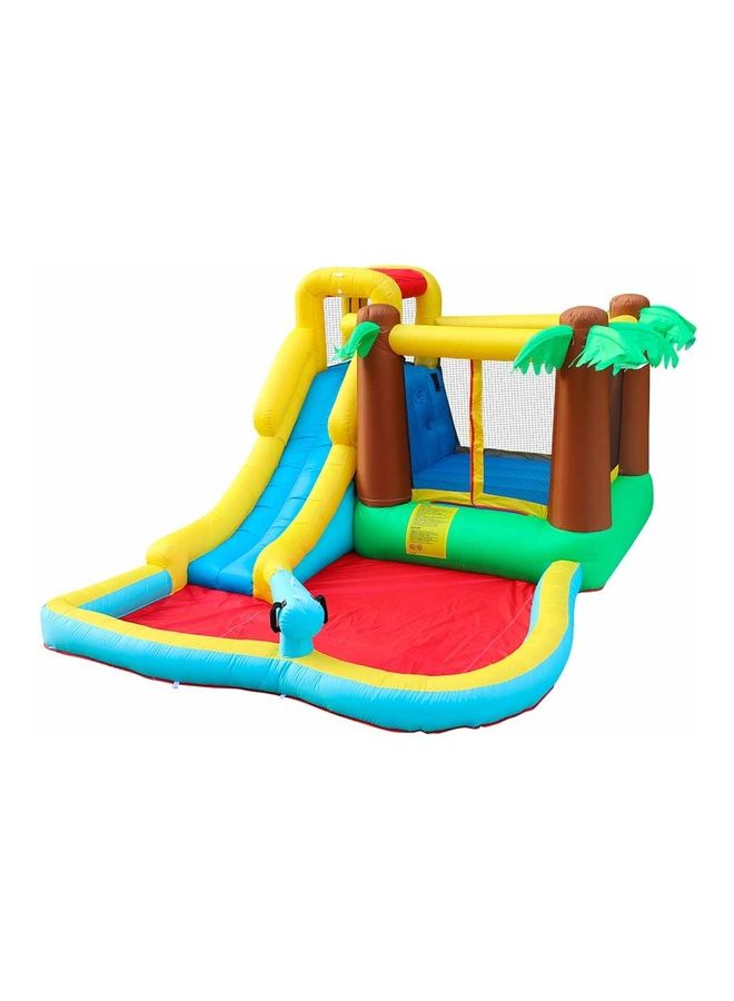 Kids Fancy Inflatable Bouncy Water Slide For Outdoor 385x300x205cm - Image 1