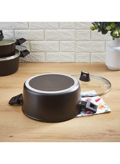 Wilson 2-Piece Feast Avocado Casserole With Lid Soft Grip Handle Avocado 28cm  - Image 4