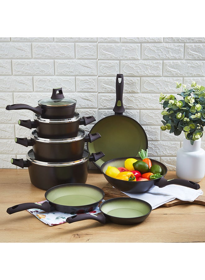 Wilson - 2-Piece Feast Avocado Casserole With Lid Soft Grip Handle Avocado 28cm - Image 1