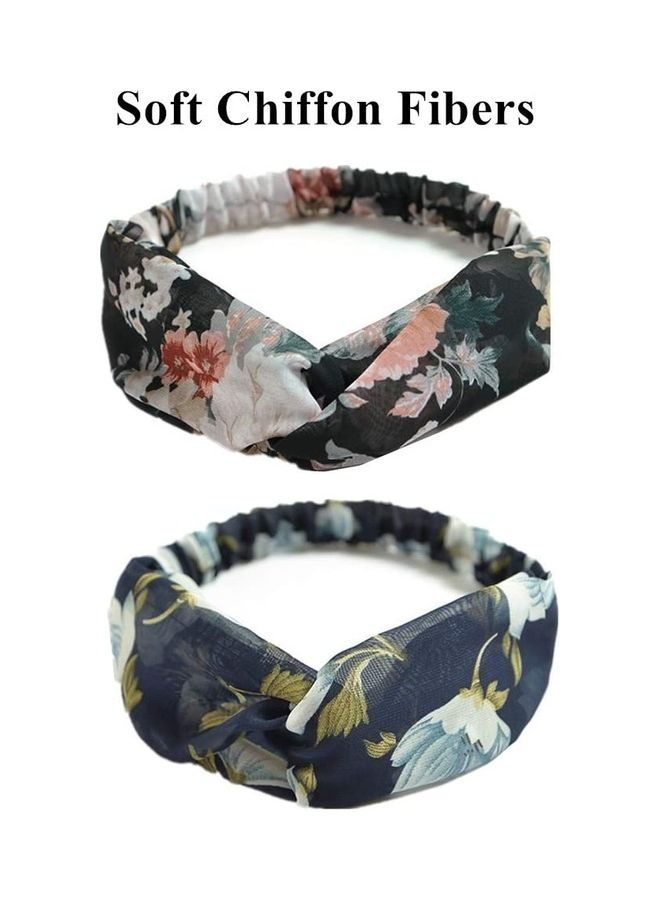 MissTiara 10-Piece Twisted Headbands 18x26cm - Image 2