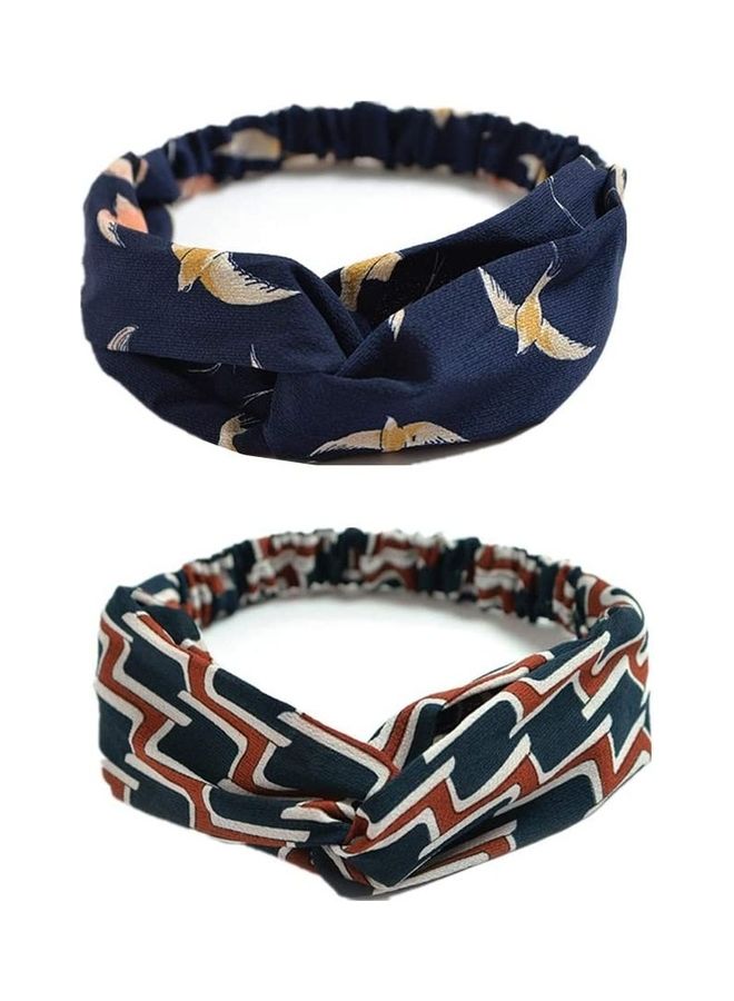 MissTiara 10-Piece Twisted Headbands 18x26cm - Image 2