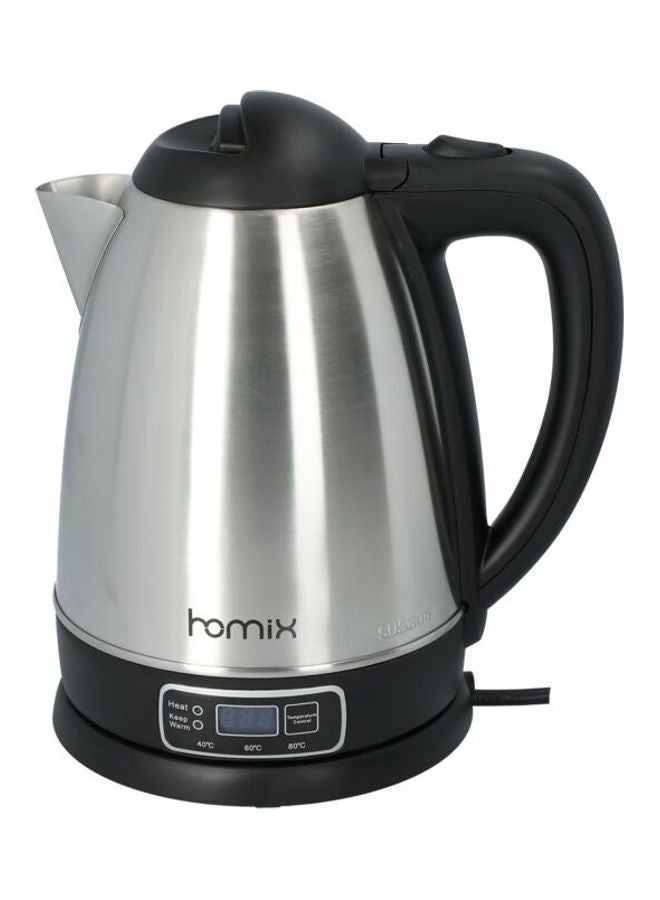 homix Digital Electric Kettle Temperature Control 1.8 L 1830 W 318EK Black/Silver - Image 2