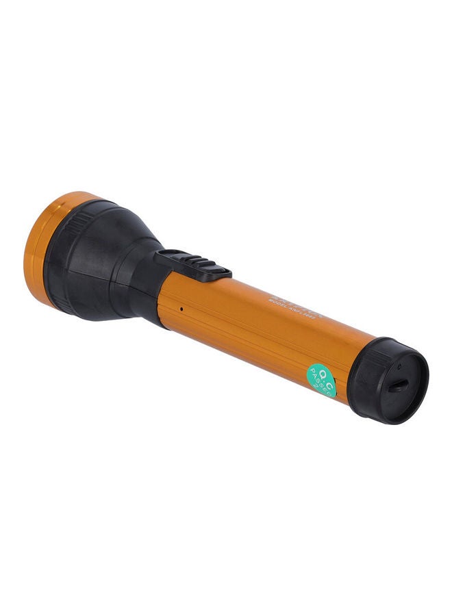KRYPTON Attractive Rechargeable Flashlight Gold/Black 15 X 5 X 5cm  - Image 2
