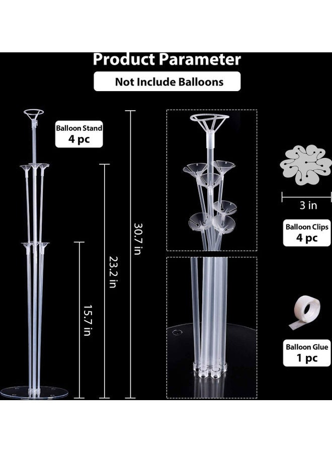 ONE TO FOUR - 4-Piece Balloon Stand Kit - Image 1