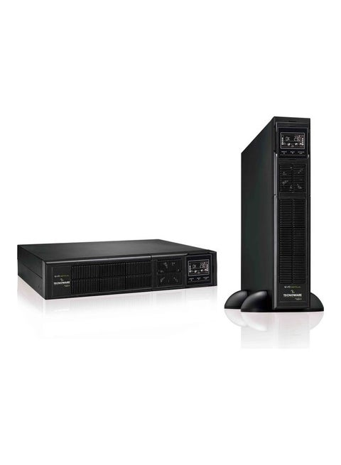 UPS EVO DSP PLUS 3600 Uninterruptible Power Supply with 8 IEC Outputs Black