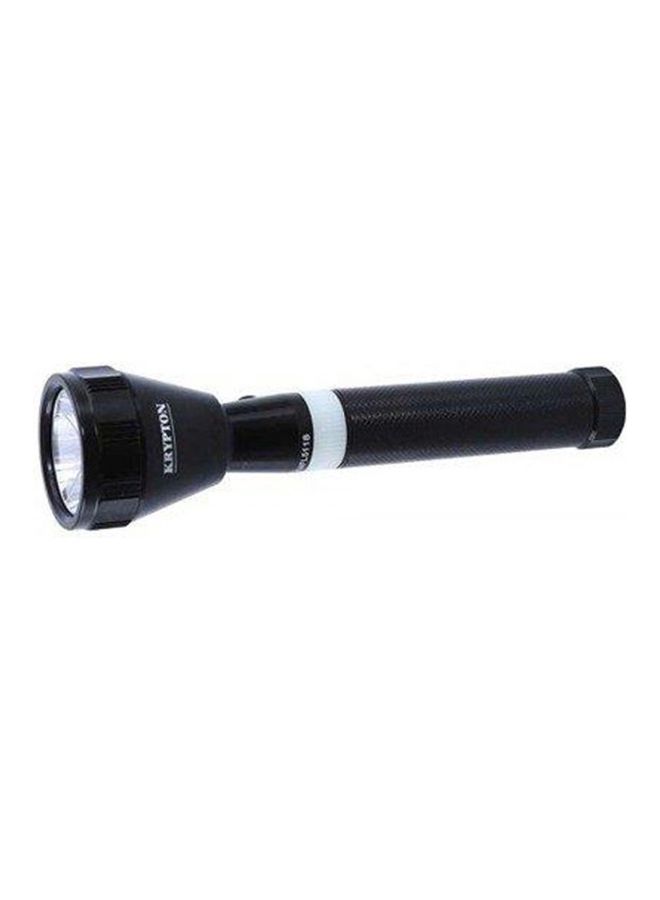 KRYPTON Attractive Rechargeable Flashlight Black 15 X 4 X 4cm  - Image 3