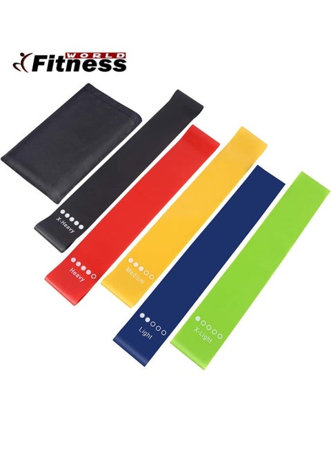 5-Piece Elastic Resistance Band Set