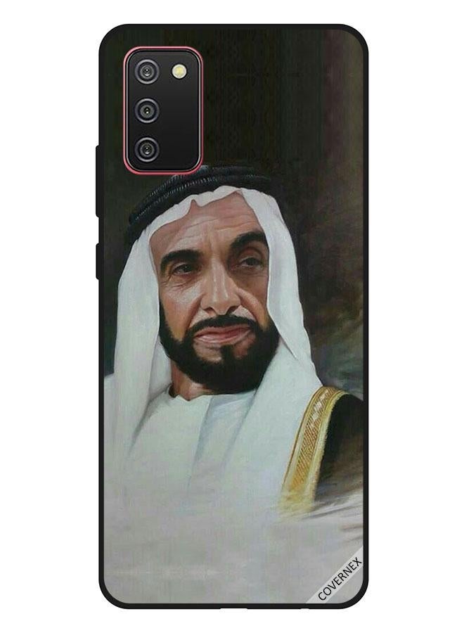 Covernex Samsung Galaxy A02s Protective Case Cover Printed Featuring Sheikh Zayed DESIGN_0250 - Image 1