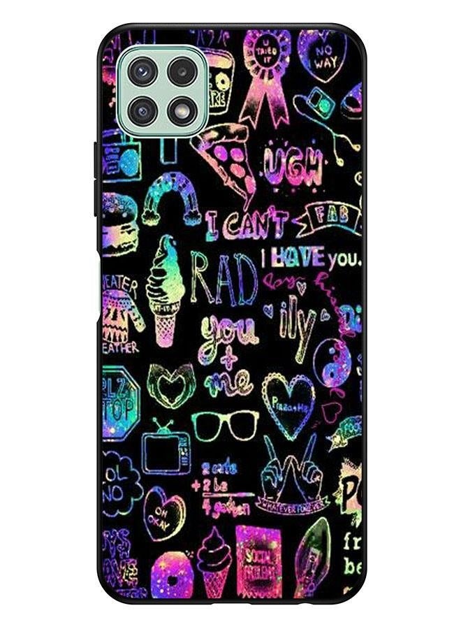 Covernex Samsung Galaxy A22 5G Protective Case Cover Printed Featuring Lifestyle Art DESIGN_0170 - Image 1