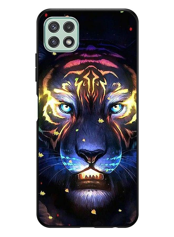 Covernex Samsung Galaxy A22 5G Protective Case Cover Printed Featuring Lighting Lion DESIGN_0171 - Image 1