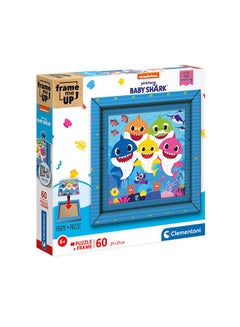 Puzzle Frame Me Up Babyshark 60 Pieces 29.7cm