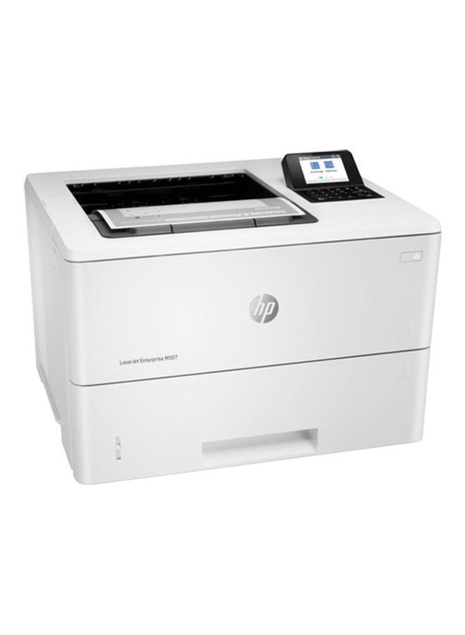 HP LaserJet Enterprise M507dn white  - Image 1