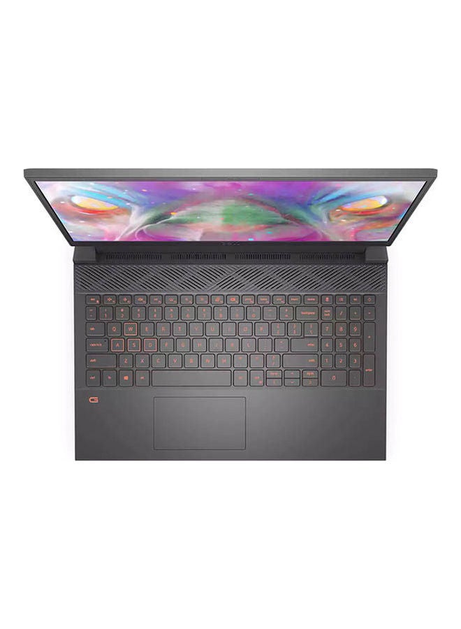 DELL - G15-5510 Laptop 15.6 Inch Intel Core i7 10870H 16GB Ram 512GB SSSD 4GB Nvidia Geforce Rtx 3050 120Hz- Windows 10 English/Arabic Dark Shadow Grey - Image 1