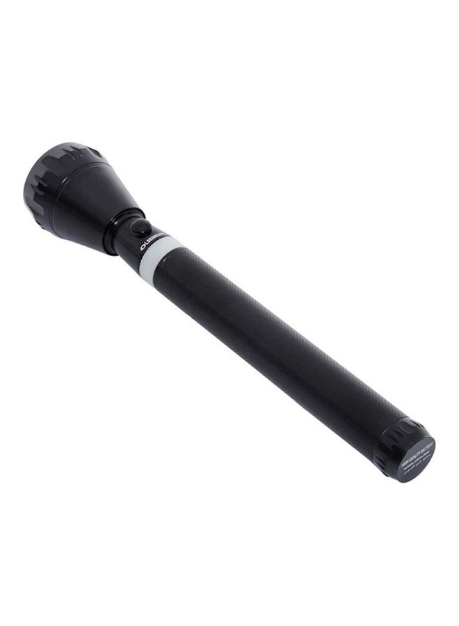 Olsenmark Attractive Rechargeable Flashlight Black 25x4x4cm - Image 1