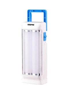GEEPAS Attractive Rechargeable LED Lantern White 10x5x15cm  - Image 1