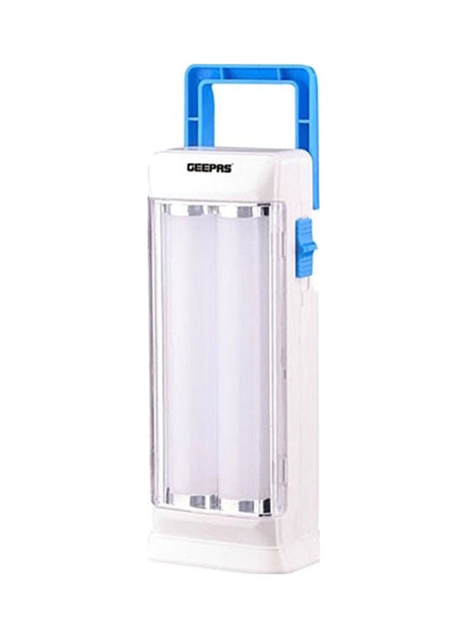 GEEPAS Attractive Rechargeable LED Lantern White 10x5x15cm  - Image 1