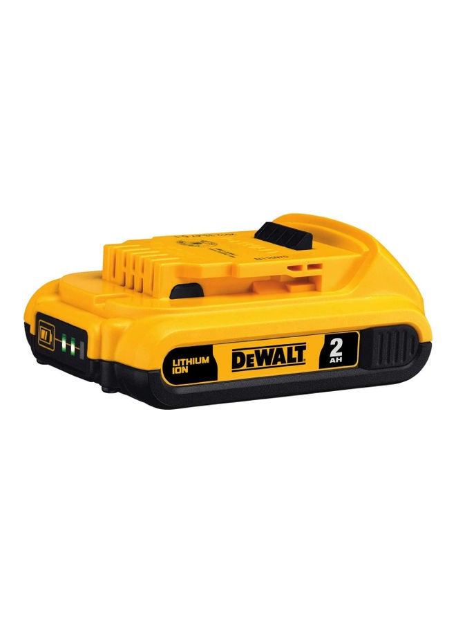 DEWALT - 3 Piece Lithium Ion Battery Set Yellow/Black 10 x 13 x 5inch - Image 1
