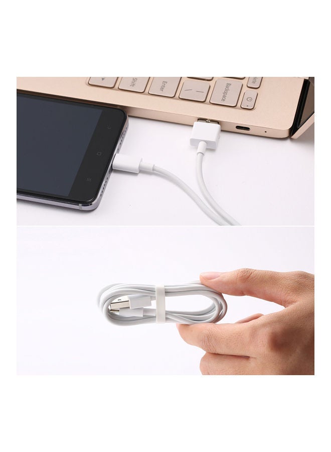 Xiaomi Micro USB Charging Data Cable White - Image 3
