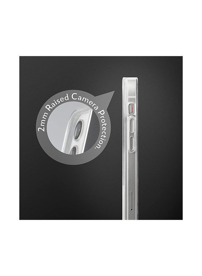 Theodor Full Body Protection with Raised Bezel Flowing Glitter Sand Liquid Case for iPhone 12 Pro Max Blue - Image 4