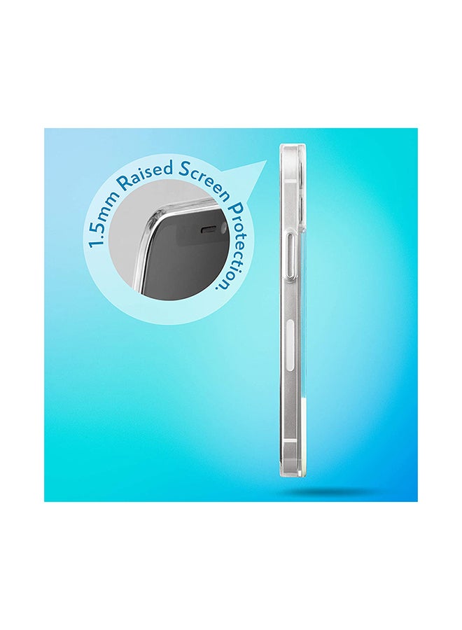 Theodor Full Body Protection with Raised Bezel Flowing Glitter Sand Liquid Case for iPhone 12 Pro Max Black - Image 4