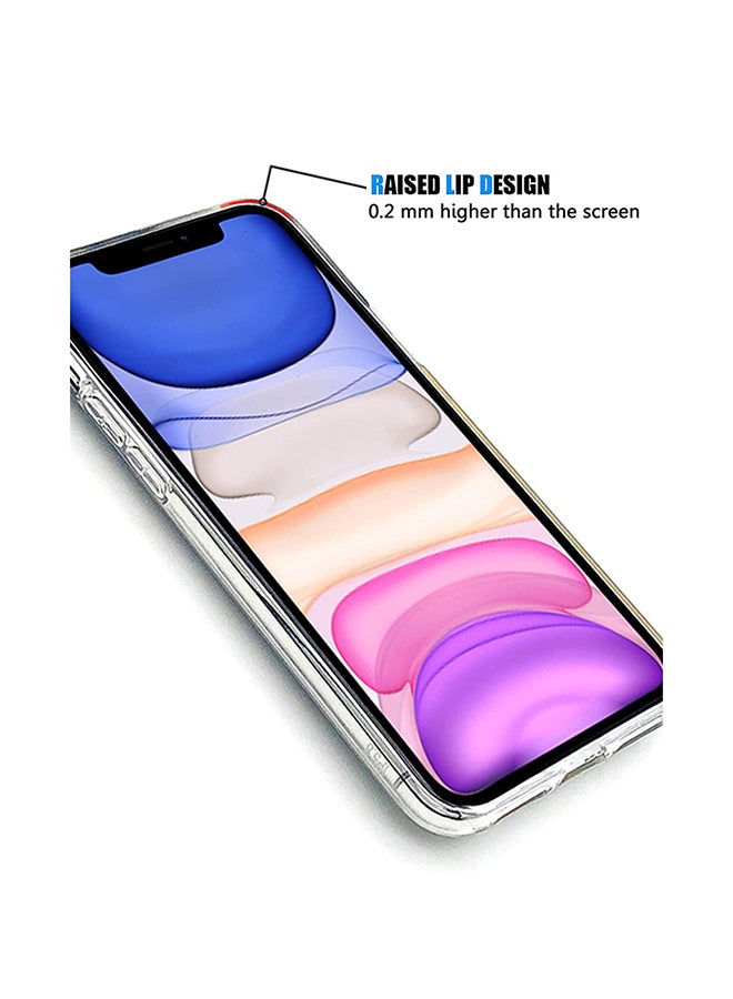 Theodor Full Body Protection with Raised Bezel Flowing Glitter Sand Liquid Case for iPhone 12 Pro Max Dark Blue - Image 3