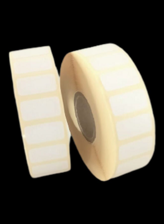 POSTECH Pack Of 2 Thermal Barcode Labels Roll White/Yellow - Image 2