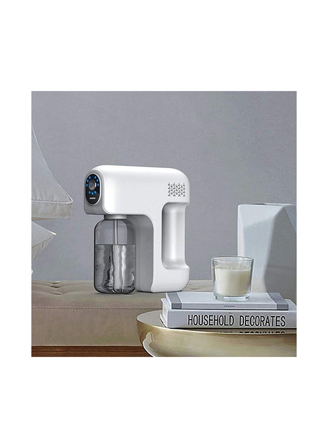 Mi VAZA - ULV Fogging Machine Handheld Wireless Nano Disinfection Steam Gun with Blue Light Electric ULV Wireless Sprayer Portable Fogger Machine CD06 White - Image 1