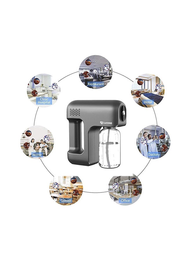 Mi VAZA - ULV Fogging Machine Handheld Wireless Nano Disinfection Steam Gun with Blue Light Electric ULV Wireless Sprayer Portable Fogger Machine CD06 White - Image 1