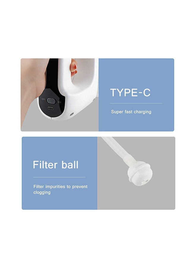 Mi VAZA - ULV Fogging Machine Handheld Wireless Nano Disinfection Steam Gun with Blue Light Electric ULV Wireless Sprayer Portable Fogger Machine CD06 White - Image 1