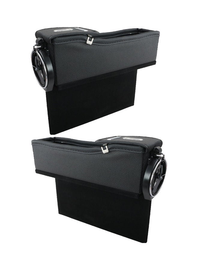 Deo King 2-Piece Multifunctional Seat Gap Storage Box - Image 1