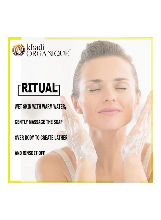 Khadi ORGANIQUE Almond Soap . 125grams - Image 3