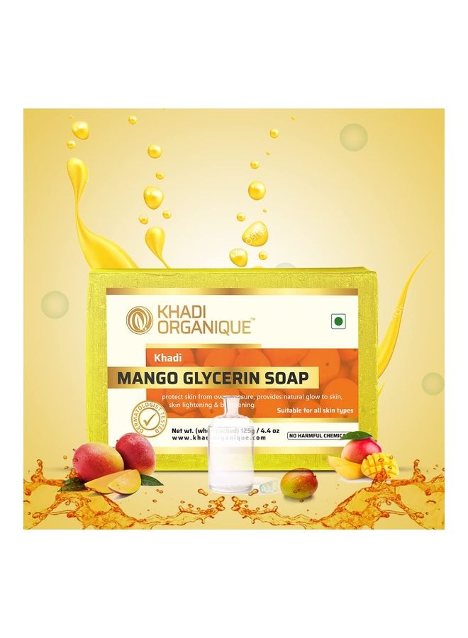 كادي أورجانيك صابون بالمانجو والجلسرين. أصفر. 125جرام - Image 1