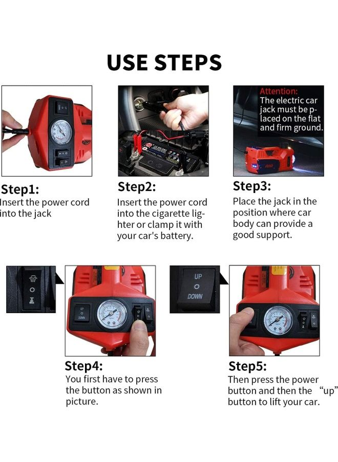 Generic - Portable Electric Car Jack Lift Kit - Image 1