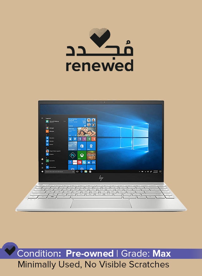 إتش بي - مُجدد - لابتوب إنفي (‎13-ah0043tx (2018 بشاشة مقاس 13.3 بوصة ومعالج إنتل كور i5/الجيل الثامن/ذاكرة رام 8 جيجابايت/محرك أقراص SSD سعة 1 تيرابايت/بطاقة رسومات إنفيديا سعة 2 جيجابايت فضي - Image 1