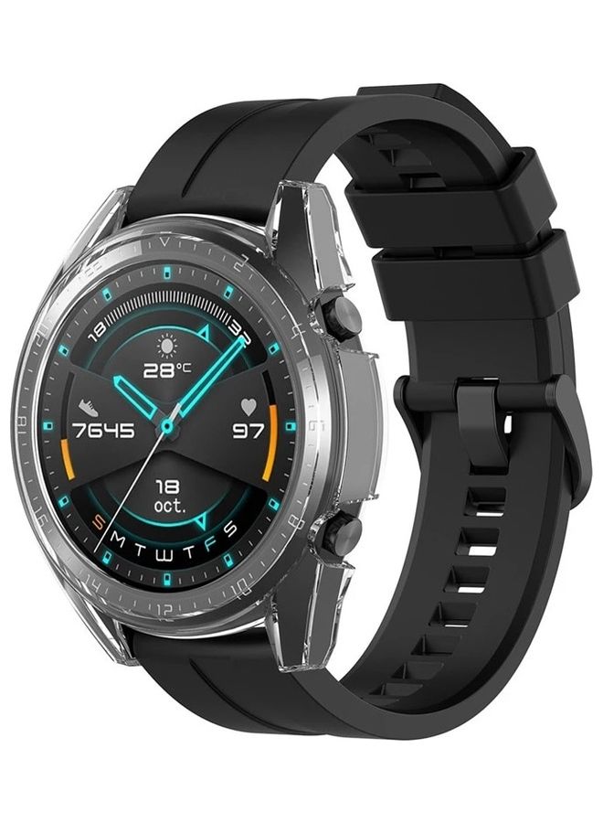 MARGOUN Protective Shockproof Case Cover For Huawei Watch GT2 42mm Clear - Image 2