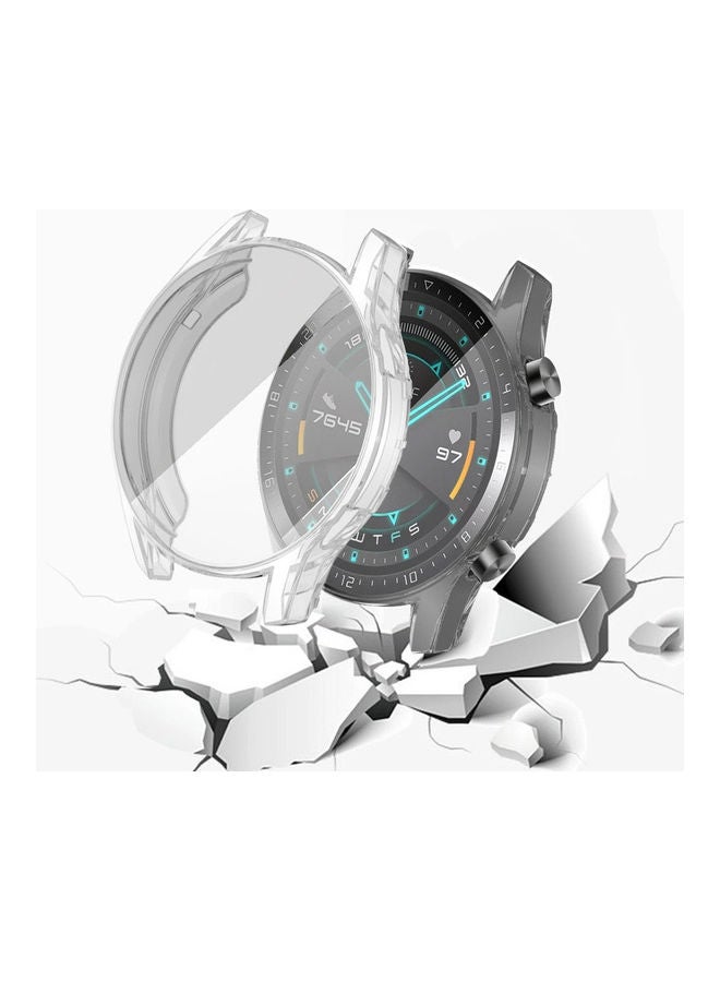 MARGOUN Protective Shockproof Case Cover For Huawei Watch GT2 42mm Clear - Image 4