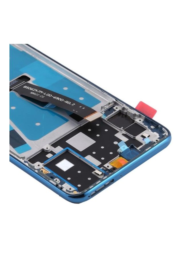 بي جي إم طقم تركيب كامل لشاشة LCD والمحول الرقمي لهاتف هواوي P30 لايت أسود/أزرق - Image 4