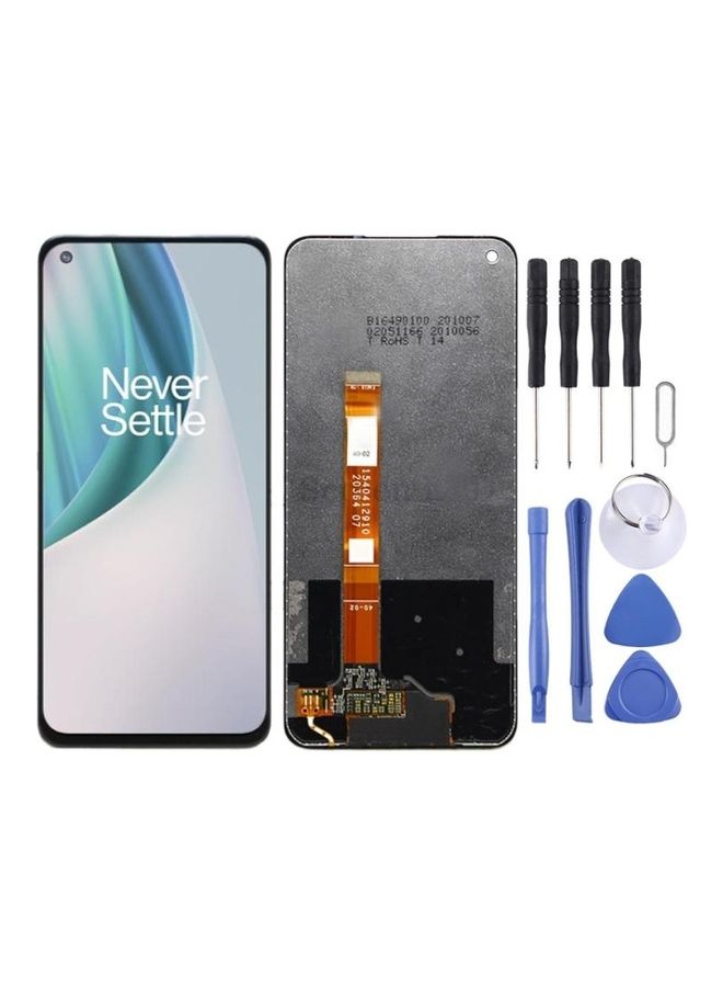 LCD Screen And Digitizer Full Assembly Kit For OnePlus Nord N10 5G Black/Blue