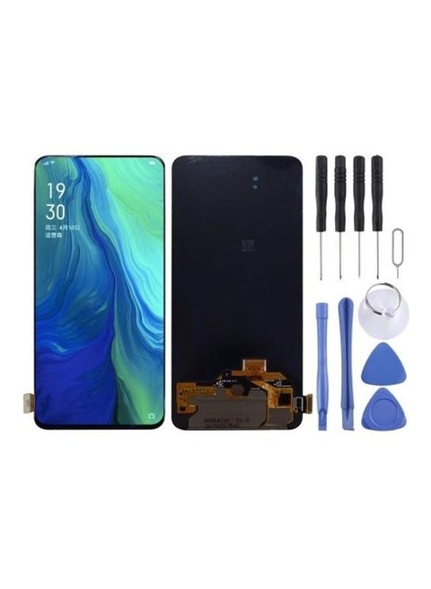 LCD Screen And Digitizer Full Assembly Kit For OPPO Reno 10x zoom Black/Gold/Grey