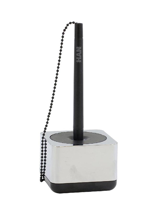 HAN i-Line Countertop Ballpoint Pen with Plastic Base White/Black