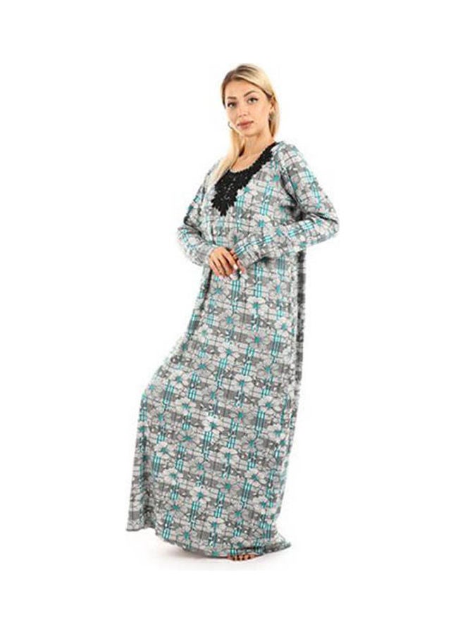 Caesar Long Sleeves Galabia Multicolour  - Image 1