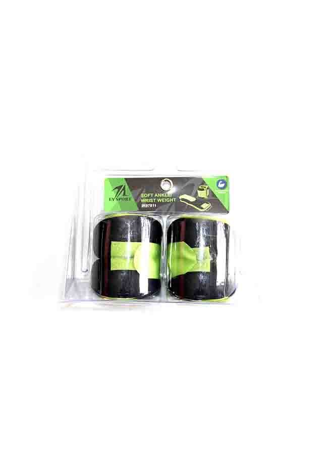 TA SPORTS 2-Piece Soft Ankle And Wrist Weight Bands - 2x1.5kg  - Image 1