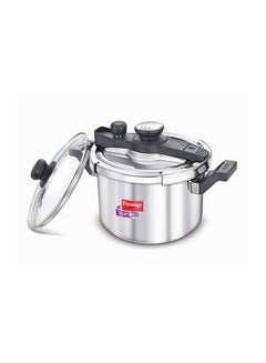Prestige CLIP-ON Svachh Stainless Steel Pressure Cooker + Free Winsor Silicone Scrubber Gloves 5Liters  - Image 2
