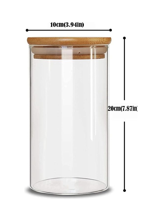 BGM U-Hoome Glass Storage Jars Clear - Image 2